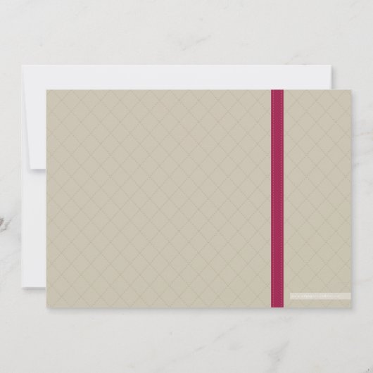 JUBILEUM - INVITATIES : onderneming 7L Kaart (Achterkant)