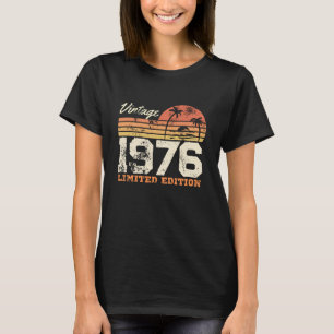 Jubileum Jaar Vintage 1976 Beperkte Editie T-shirt