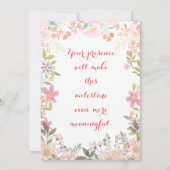 Jubileum Kaart (Achterkant)