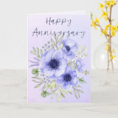 Jubileum Kaart (Gele Bloem)