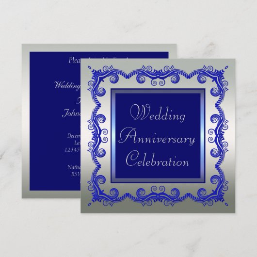 Jubileum Kaart (Voorkant / Achterkant)