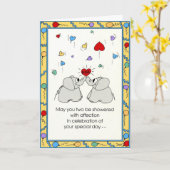 JUBILEUM Kaart (Gele Bloem)