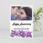 Jubileum Kaart (Staand voorkant)