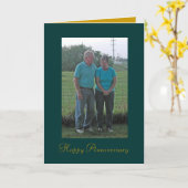 Jubileum Kaart (Gele Bloem)