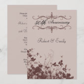 Jubileum Kaart (Voorkant / Achterkant)