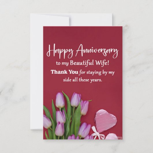 Jubileum-kaart (Voorkant)