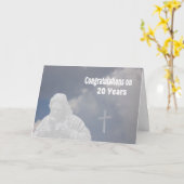 Jubileum Kaart, 20 jaar als priester Kaart (Gele Bloem)