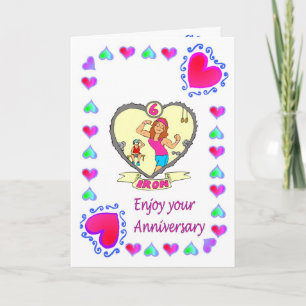 Jubileum kaart 6e gietijzer