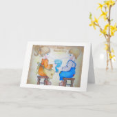 Jubileum kaart - Jij, Ik en een Blauwe Hemel schud (Gele Bloem)