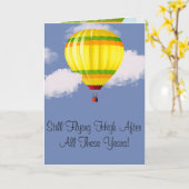 Jubileum-kaart Kaart (Gele Bloem)