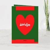 Jubileum-kaart Kaart (Achterkant)