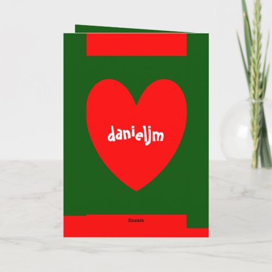 Jubileum-kaart Kaart (Achterkant)