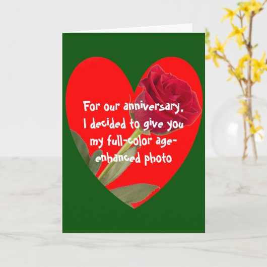 Jubileum-kaart Kaart (Gele Bloem)