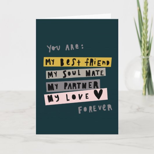 jubileum-Kaart Kaart (Voorkant)