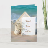 Jubileum Kaart op het strand (Voorkant)