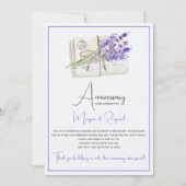 Jubileum Kaart Shower-uitnodiging (Voorkant)