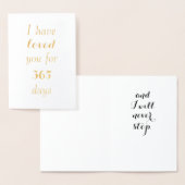  Jubileum Kaart - Tellen Liefdesdagen (Display)