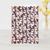 Jubileum Kaart van het hondenliefhebber (Gele Bloem)