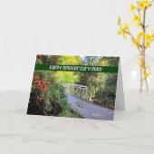 Jubileum Kaart voor Husband Mike (Gele Bloem)