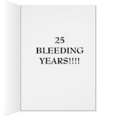  Jubileum-kaart voor kartonnen doos (Binnen (Rechts))