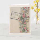 Jubileum Kaart voor moeder en vader (Gele Bloem)