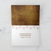 Jubileum Kat Knuffelen Een Boerderij Kip Kaart (Binnen)