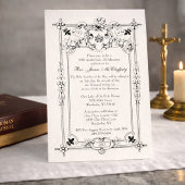 Jubileum katholieke priest deacon Ordination Kaart