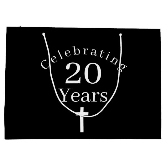 Jubileum katholieke priester Ordination Groot Cadeauzakje (Achterkant)