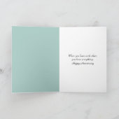 Jubileum katten traag dansen kaart (Binnen)