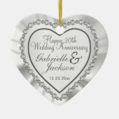 Jubileum keramische siervoorwerpen keramisch ornament (Voorkant)