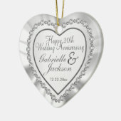 Jubileum keramische siervoorwerpen keramisch ornament (Links)