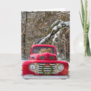 Jubileum kerstbruiloft feestdagen kaart