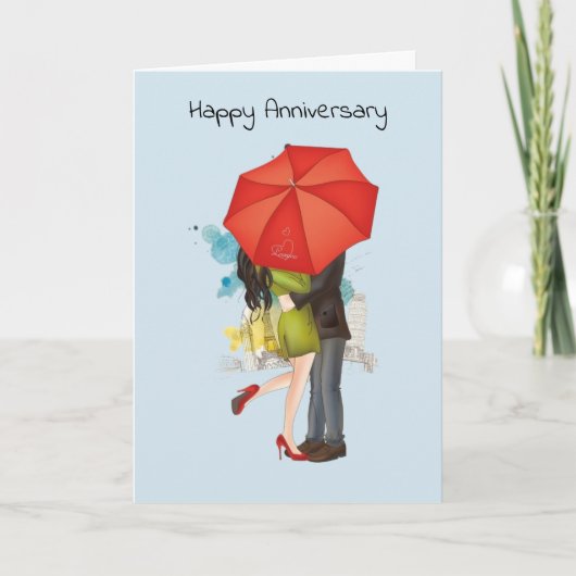 Jubileum Kiss Kaart (Voorkant)