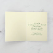  Jubileum kleindochter en echtgenoot Kaart (Binnen)