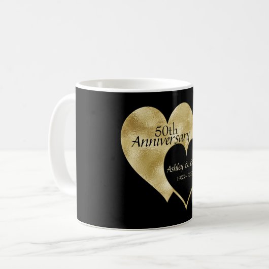 Jubileum Koffiemok (Voorkant links)