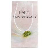 Jubileum kosmos stroomt in roze klein cadeauzakje (Voorkant)