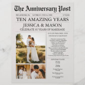 Jubileum Krant Gift Vow Renewal Programme Flyer (Voorkant)