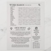 Jubileum Krant Gift Vow Renewal Programme Flyer (Achterkant)