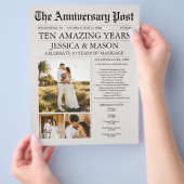 Jubileum Krant Gift Vow Renewal Programme Flyer (Hand)