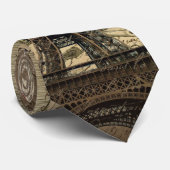 jubileum - kroonvogel parijs eiffeltoren stropdas (Opgerold)