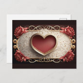 Jubileum Liefde Valentijn Briefkaart (Voorkant / Achterkant)