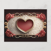 Jubileum Liefde Valentijn Briefkaart (Voorkant)