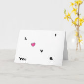 JUBILEUM LIEFDE VOOR DE "LIEFDE VAN MIJN LEVEN" KA KAART (Gele Bloem)