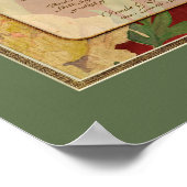 Jubileum, liefdeshoofdstuk 1 Corinthians 13 Poster (Hoek)