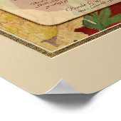 Jubileum, liefdeshoofdstuk 1 Corinthians 13 Poster (Hoek)