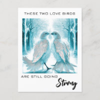 *~* Jubileum Liefdesvogels AP54 Winter Kunst