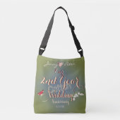 Jubileum Lily van de Valley Crossbody Tas (Voorkant)
