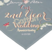 Jubileum Lily van het Katoen van de Valley Tafelkleed (Gekanteld)