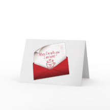 Jubileum Love Note in Red Envelope