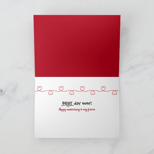 Jubileum Love Peanuts Kaart (Binnen)